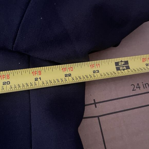 Brooks Brothers Navy Wool Blazer Sport Coat 43R Gold Buttons Classic Preppy - Picture 11 of 11